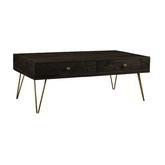 The Attic Oslo Solid Wood Coffee Table Walnut